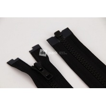 de-park Zip YKK - 45 cm - dělitelný - černá - 999