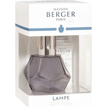 Maison Berger Paris Katalytická lampa černá Geometry + 280 ml Bavlněná péče