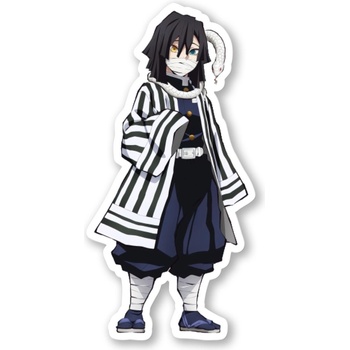 Demon Slayer Samolepka Obanai Iguro