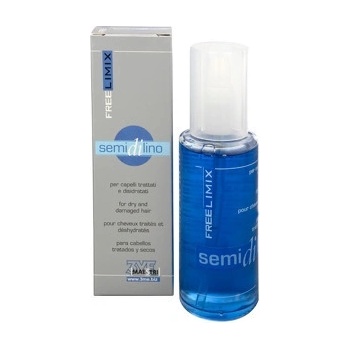 Freelimix lněný olej pro suché a narušené vlasy Semidilino 100 ml