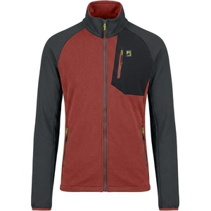 Karpos Мъжко поларено яке Karpos Odle Evo Full Zip Fleece Fleece jacket - Fire / Woodl. Gray - размер XXL (005-7562-0215)