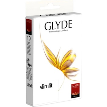 Glyde Slimfit Premium Vegan Condoms 10 ks