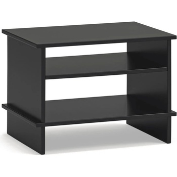 Teulat Черно нощно шкафче с рафтове Inari - Teulat (18773_TE)