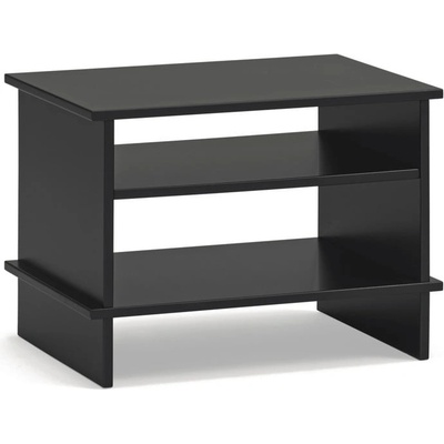 Teulat Черно нощно шкафче с рафтове Inari - Teulat (18773_TE)