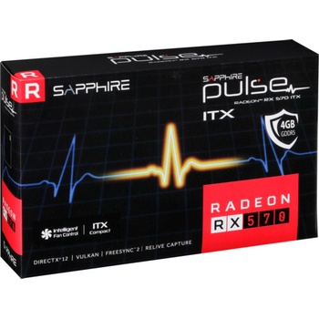 Sapphire Radeon RX 570 Pulse MINI 4GB DDR5 11266-06-20G