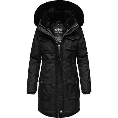 Navahoo Tiniis Женско зимно яке с качулка, черно (N-W-358-Tiniis-black-201)