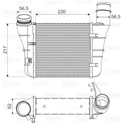 Chladič turba VALEO 818669