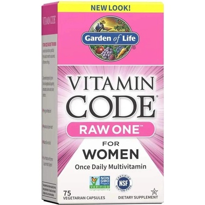 Garden Of Life Vitamín Code Raw One pre ženy 75 kapsúl
