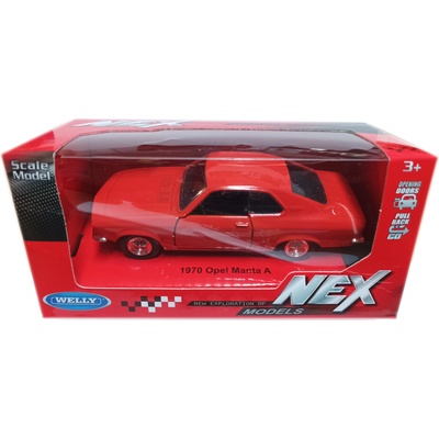 Welly Метална кола с отварящи се врати 1970 Opel Manta A