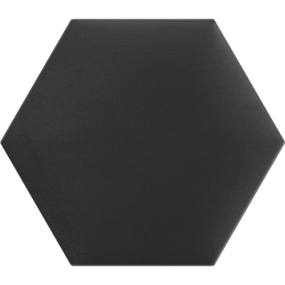 Čalouněný nástěnný panel HEXAGON 30x26 cm grafitová MyBestHome