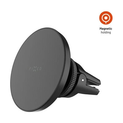 Držák FIXED MagCircle magnetický do ventilace s podporou MagSafe, černý (FIXMC-V-BK)