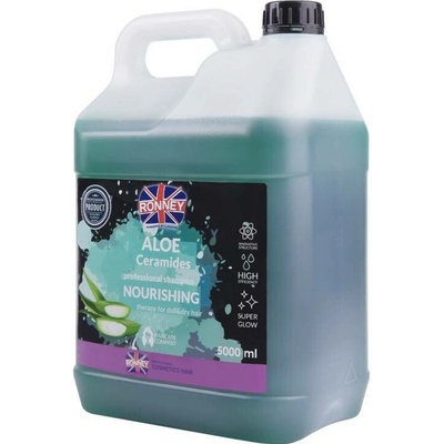 Ronney Professional Shampoo Nourishing Aloe Ceramides Šampon s aloe a ceramidy 5000 ml