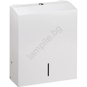 Bemeta Диспенсър за кърпи 28x35 см неръждаема стомана/бял (BD0395)