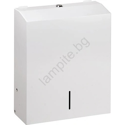 Bemeta Диспенсър за кърпи 28x35 см неръждаема стомана/бял (BD0395)