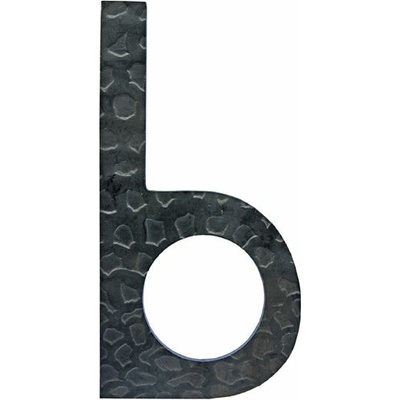Písmeno kované "b" h120, t3mm