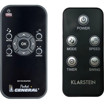 General KLARSTEIN Skyscraper - Вентилатор за таван дистанционно управление дубликат (Skyscraper)