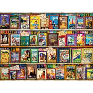 Ravensburger - Puzzle Aimee Stewart: Vintage Travel Guides - 500 piese