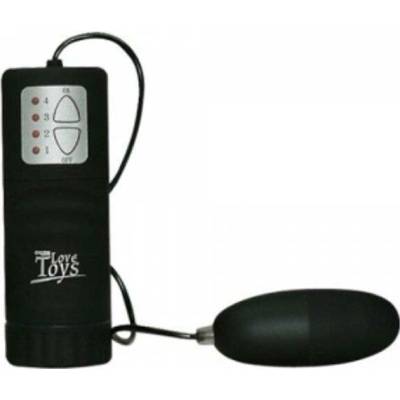 You2Toys Vibrační vajíčko VELVET BLACK BULLET - 4 stupně intenzity