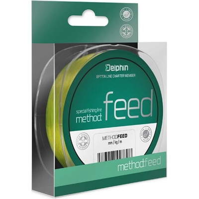 Delphin Method Feed šedý 1000 m 0,28 mm 6,5 kg