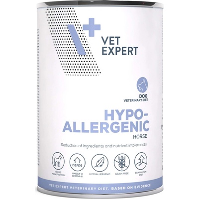 VetExpert VD 4T Hypoallergenic Horse Dog 400 g