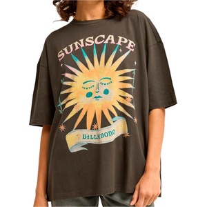 Billabong Дамска тениска Billabong Women's Distant Stars T-shirt - Off Black (916-7264-0114)