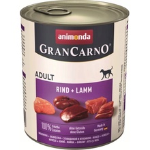 Animonda Gran Carno Senior hovězí & jehně 800 g