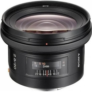 Sony 20mm f/2.8 (SEL20F28) Обективи