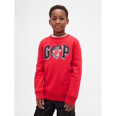 GAP Детски суитшърт с логото на GAP GAP | Cherven | Момчешки | XL