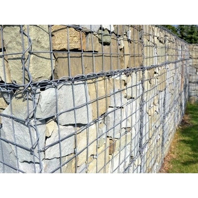 DOMYS Gabionová stěna 100×200×50 cm (oko 10×10 cm)