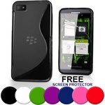 BlackBerry Z10 Силиконов Калъф + Скрийн Протектор