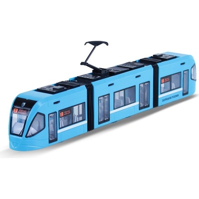RAPPA Moderná električka modrá 47 cm