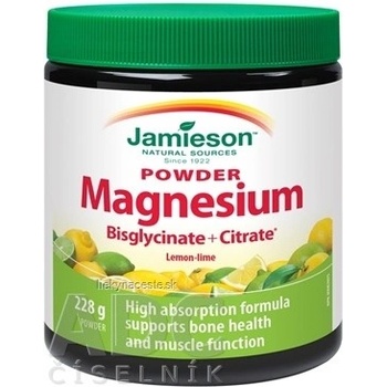 Jamieson HORČÍK DRINK MIX plv s citrónovo-limetkovou príchuťou 228 g