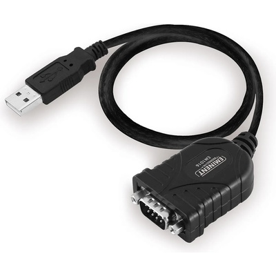 Ewent Конвертор Ewent USB - RS232 9 пин мъжко, Черен (E?1016)