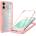 Techsuit Калъф Techsuit ColorVerse + защитно фолио за Samsung Galaxy S25 Edge - Розов KP37019