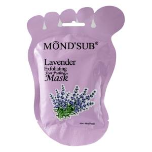 Mondsub ексфолираща маска за крака с лавандула
