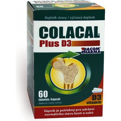 Dacom Pharma Colacal Plus D3 60 kapsúl