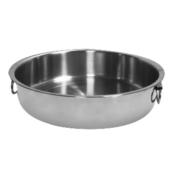 Haschever HR-Тава кръг дълбока с дръжки Ø36хh8cm (3DMDGR0036001) (0189245)