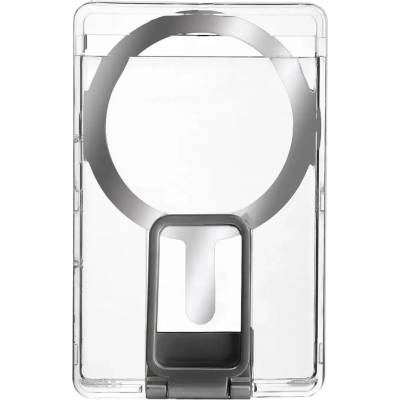 Enem Průhledná MagSafe peněženka se stojánkem Černá IR MAGPP 04