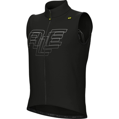 Alé Мъжки елек за колоездене Alé Sauvage Vest Cycling vest - Black - размер XXL (054-0256-0417)