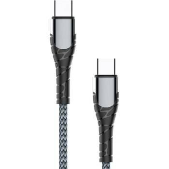 Baseus Кабел Baseus Colorway CW-CBPDCC040-GR, от USB C(м) към USB C(м), 1m, (65W, сив (CW-CBPDCC040-GR)