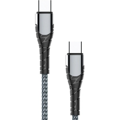 Baseus Кабел Baseus Colorway CW-CBPDCC040-GR, от USB C(м) към USB C(м), 1m, (65W, сив (CW-CBPDCC040-GR)