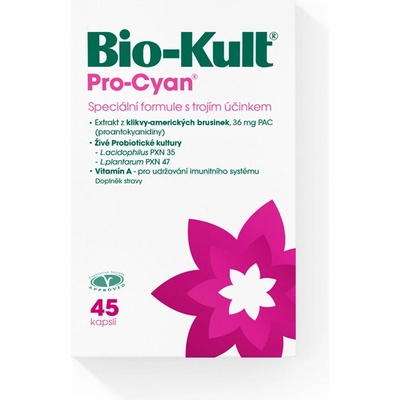 ProBiotics International Bio-Kult Pro-Cyan 45 kapsúl