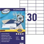 EUROPE100 Avery Zweckform OP. 100pcs Universal labels AZ ECONOMY E100 70x29.7 - 4004182303627