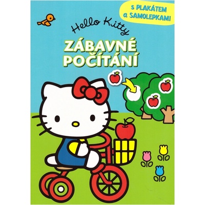 Hello Kitty - Zábavné počítání s plakátem a samolepkami