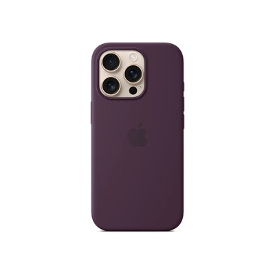 Apple iPhone 16 Pro MagSafe silicone case plum (MYYM3ZM/A)