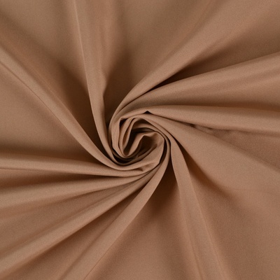 Takoy Umělé hedvábí / silky mírně elastické světle hnědé