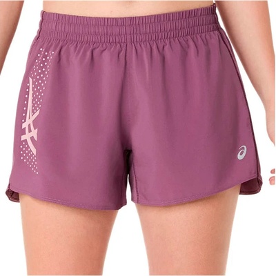 ASICS Дамски шорти за бягане Asics Women's Icon 4'' Short Running shorts - Velvet Purple - размер XL (112-3971-0215)