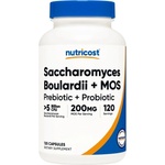 Nutricost Saccharomyces Boulardii 250 mg + MOS [120 капсули]