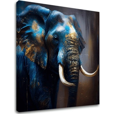 Dekorativní obraz na plátně - PREMIUM ART - Graceful Giant of Savannah - 80x80 cm