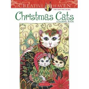 Creative Haven Christmas Cats Coloring Book | Marjorie Sarnat (ISBN: 9780486841281)